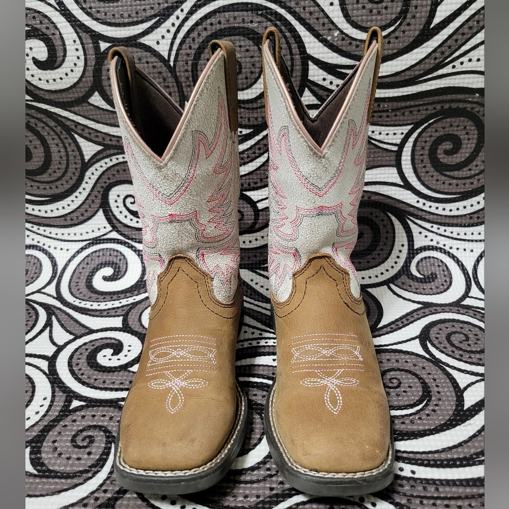 Girls Shyanne Cowgirl Boots - Picture 3 of 7